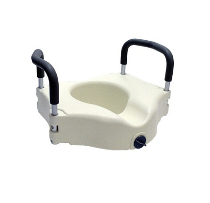 Сидения туалетные (сидения на унитазы) с поручнями